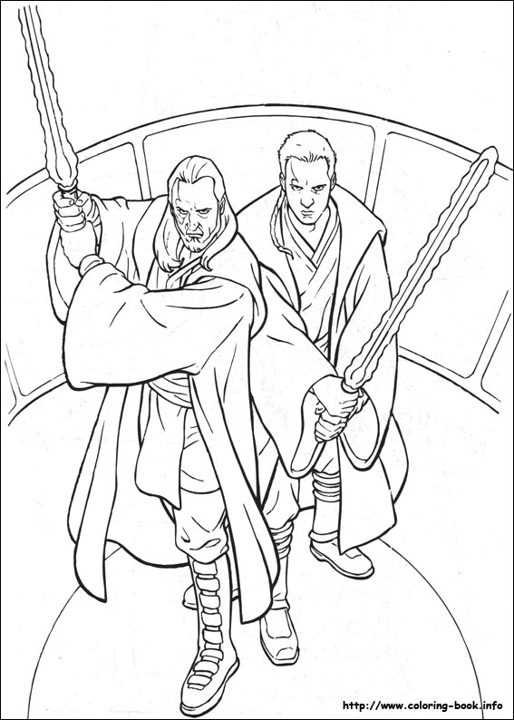 Star Wars coloring picture